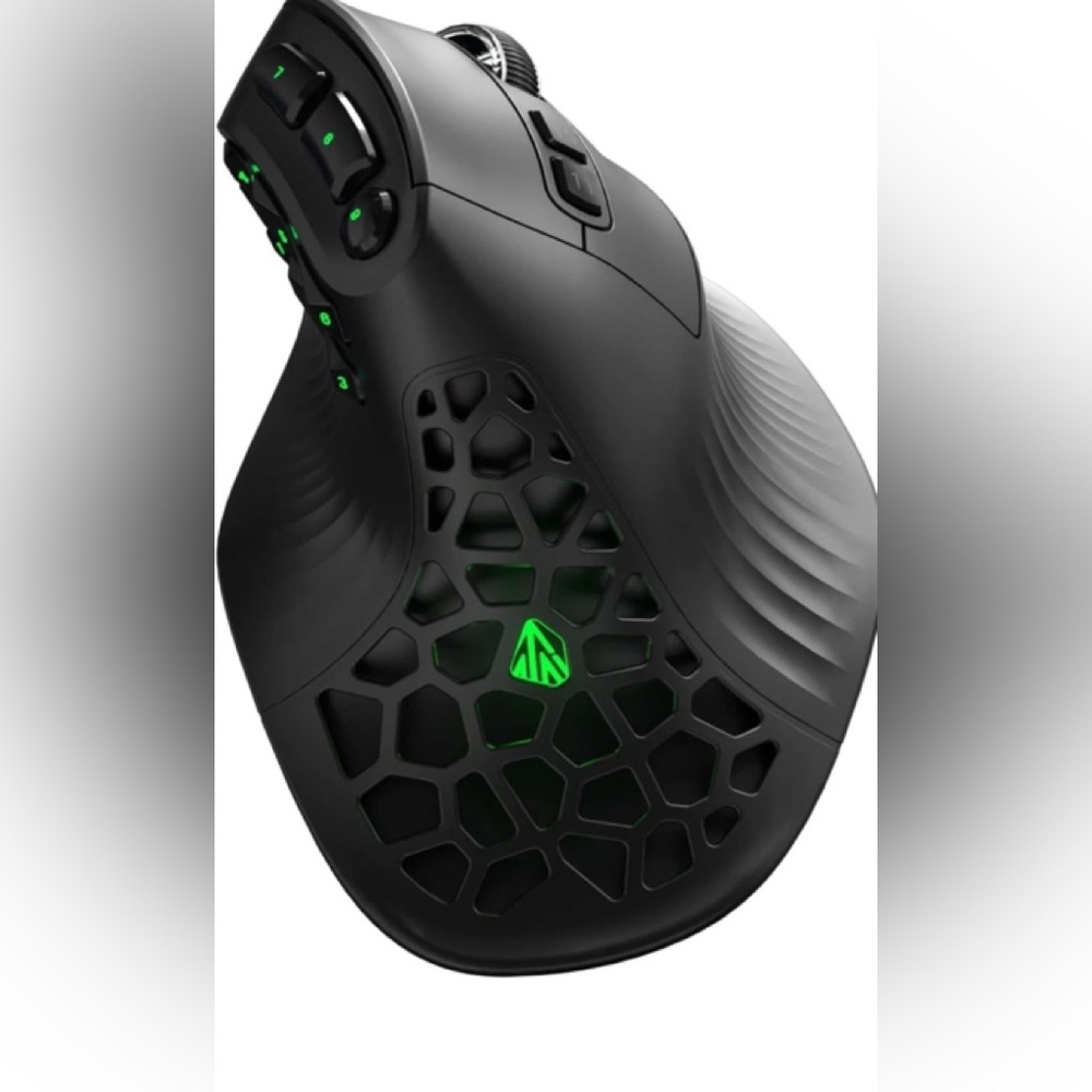SOLAKAKA E9 Tri-Mode Vertical Ergonomic Gaming Mouse Open Box